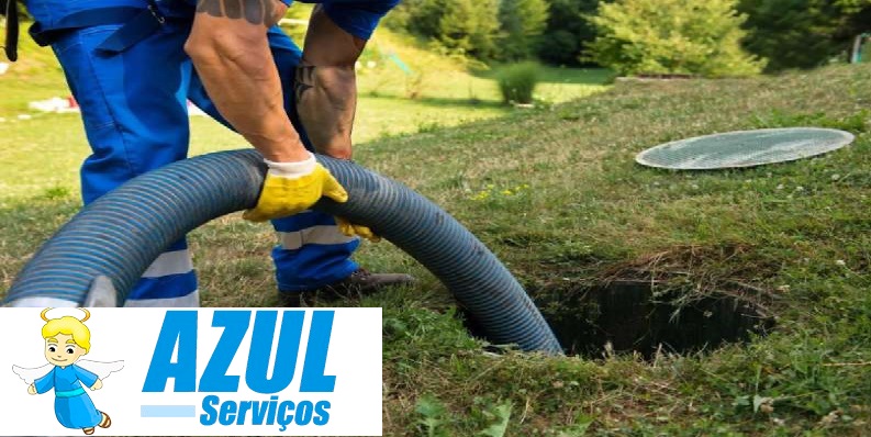 azul serviço desentupidora